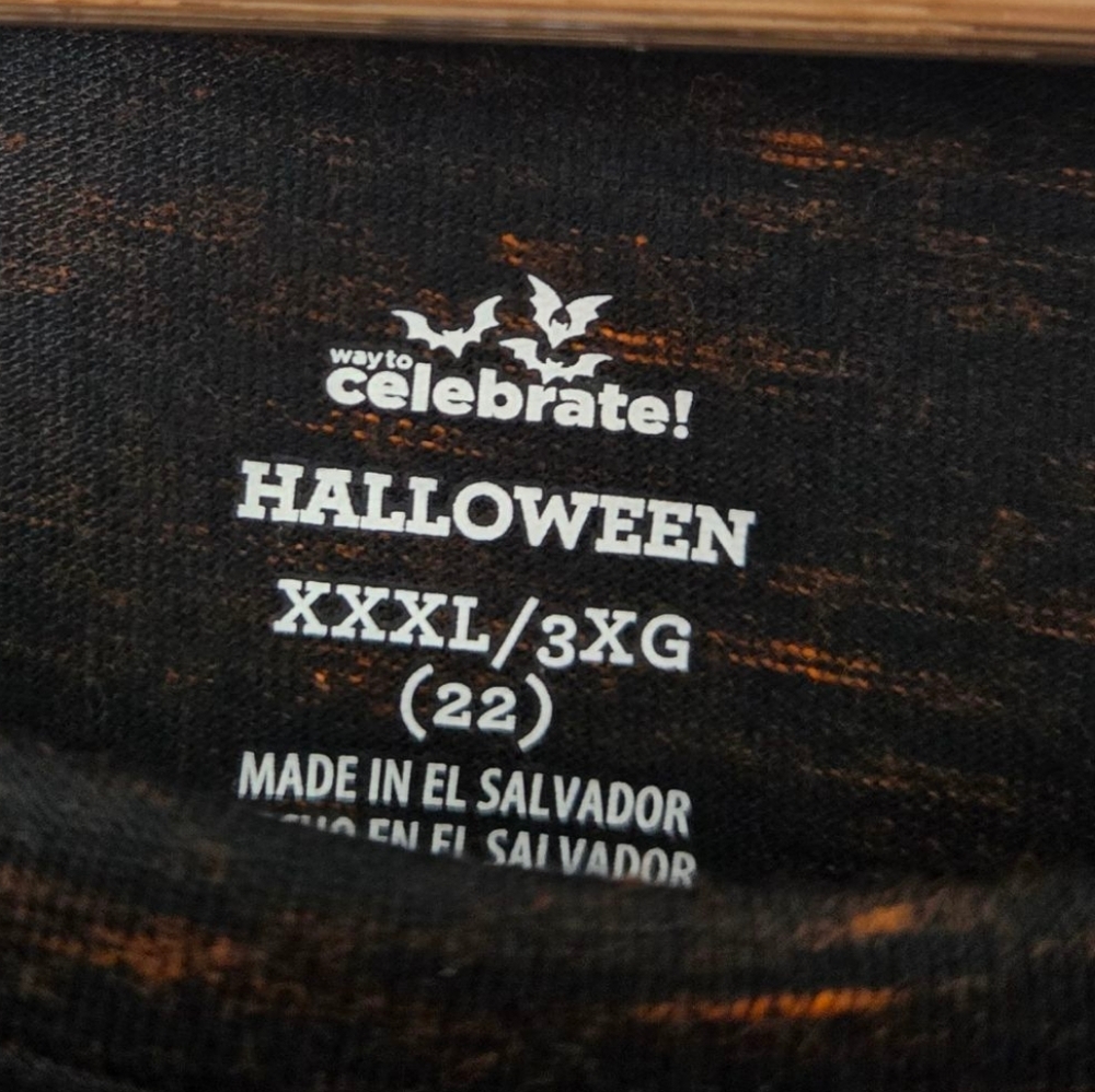 Way To Celebrate Trick or Treat Long Sleeve Shirt Size 3x - Picture 2 of 5